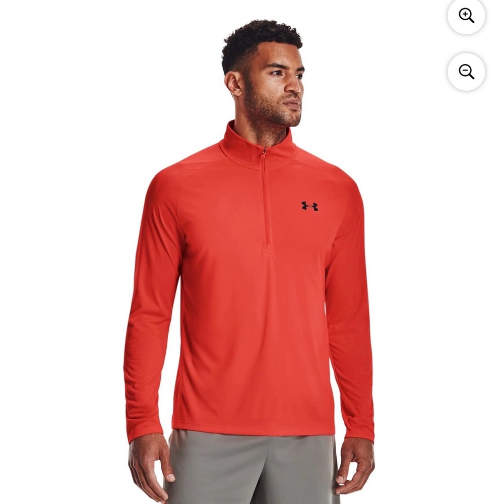 Under Armour Men’s Long-Sleeve Quarter-Zip Performance Top